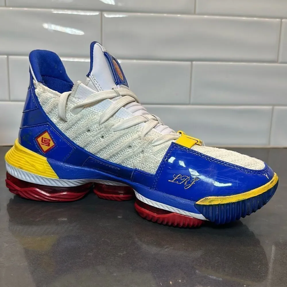 NIKE LEBRON XVI 16 SB SUPERMAN “SUPERBRON” CD2451-100 SIZE US 6